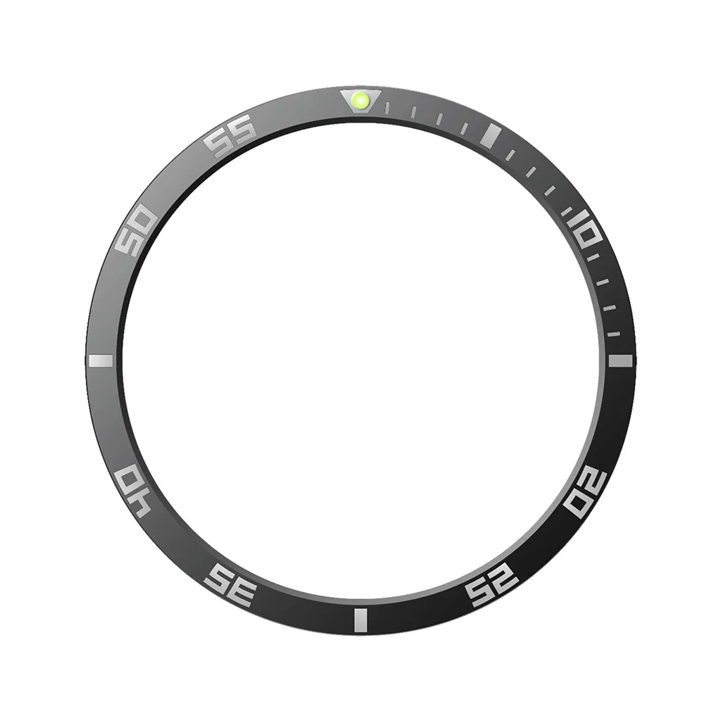 Для samsung Galaxy Watch 46 мм, драгоценный камень кольцо клеющаяся крышка против царапин светящийся # C