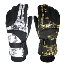 Winter Warm Windproof Ski font b Gloves b font Outdoor Sports Comfortable font b Men b