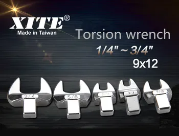 

Imported XITE 9*12mm Torque Wrench British Open Plug Head Change Opening Bike Repair Tools