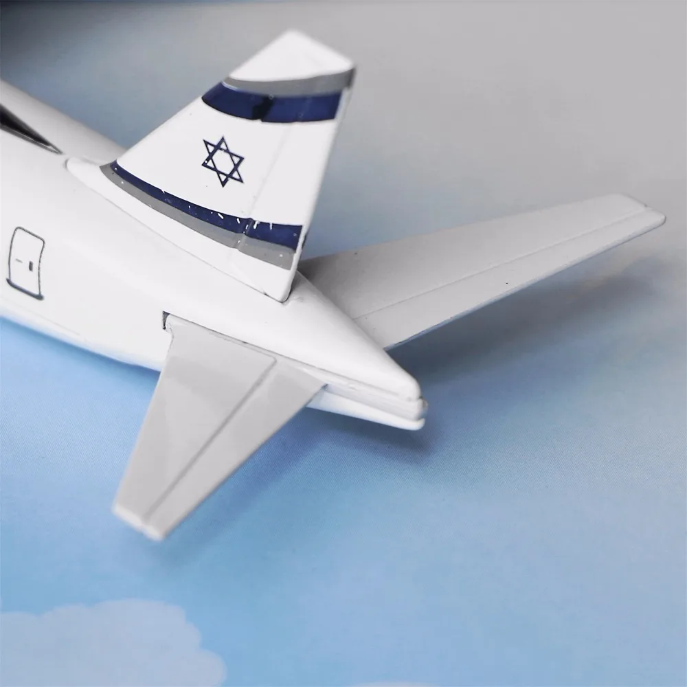 EL AL Israel Airline Boeing 777, 16 см, металлические модели самолетов, подарок на день рождения, модели