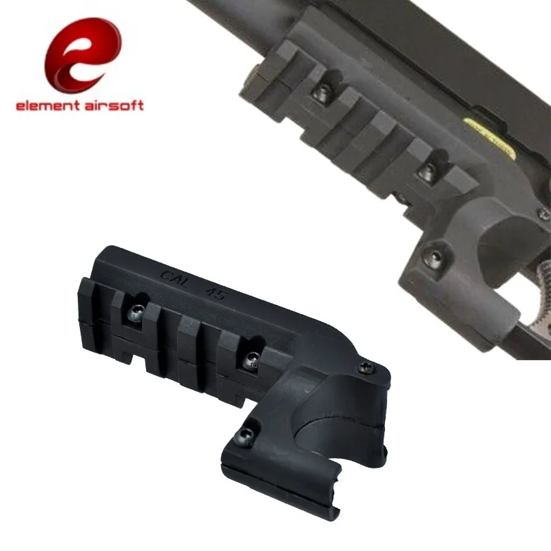 Element-Airsoft-Tactical-Lower-RIS-Rail-M1911-Mount-Rail-Adapter-Laser-Mount-Pistol-20mm-Under-Rail(3)