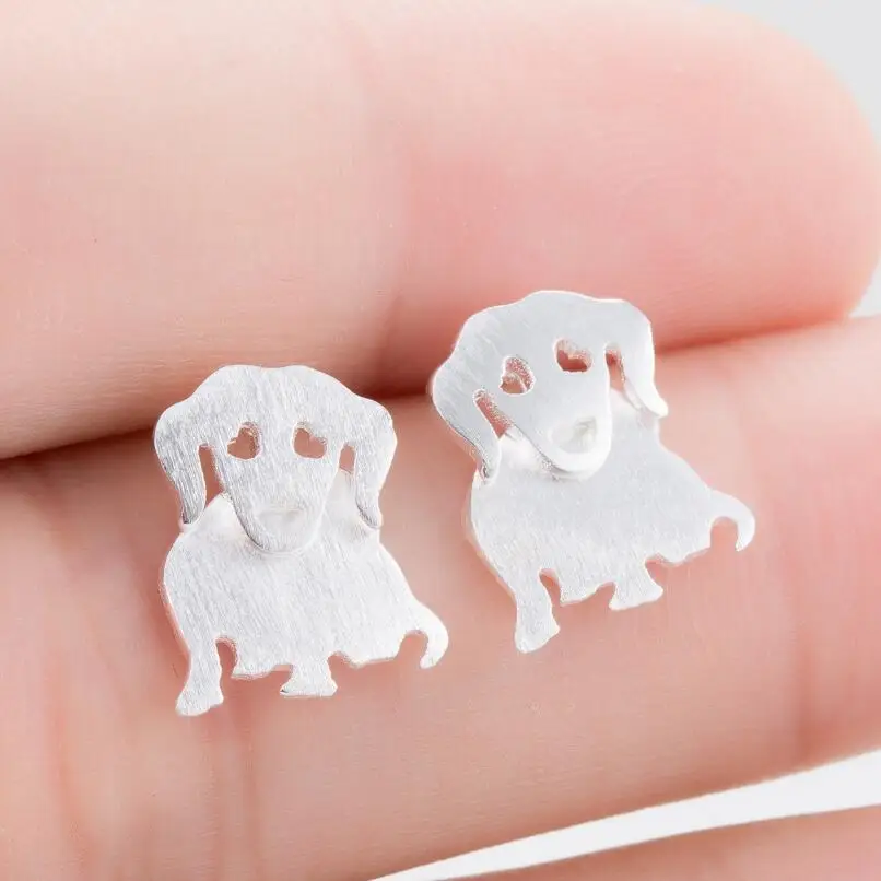 Cute dog earrings Clearance