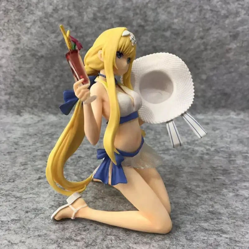 Экшн фигурка из аниме меч онлайн EXQ Alice купальный костюм Ver. Сексуальные девушки