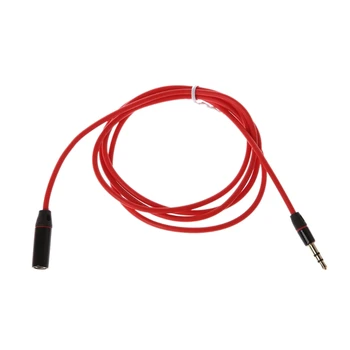 

3.5mm Male To Female 3-Pole Jack Plug Stereo Audio Aux Extension Cable Cord 1.2m #221