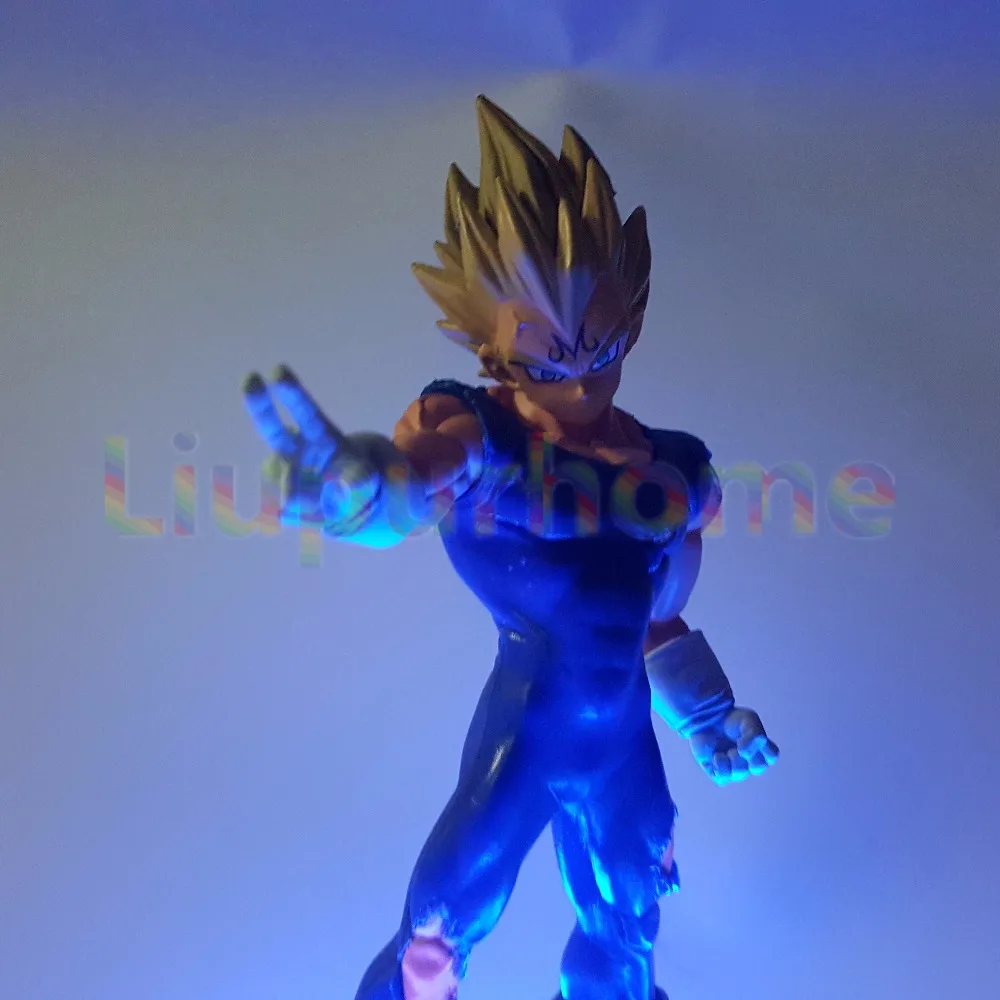 Жемчуг дракона Z злой Вегета Led ночник база аниме Жемчуг дракона Z DBZ Сон Гоку Светодиодная лампа Рождественский Декор Lampara Led