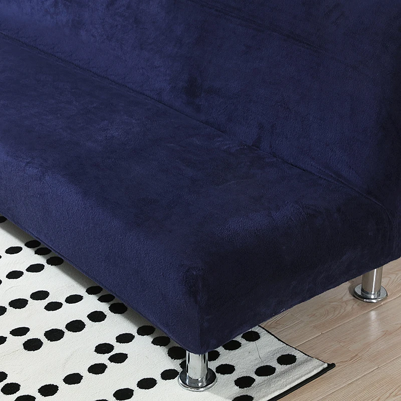 Красивый темно синий 5 шт плюшевая скидка Settee чехлы для сидений гостиной