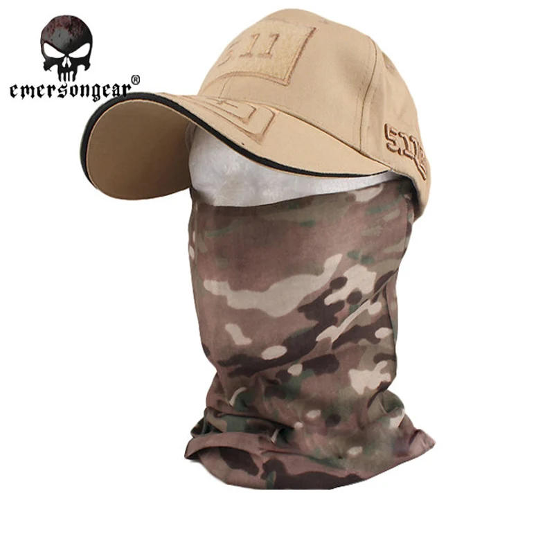Emersongear Быстросохнущий многофункциональный шарф с капюшоном для страйкбола