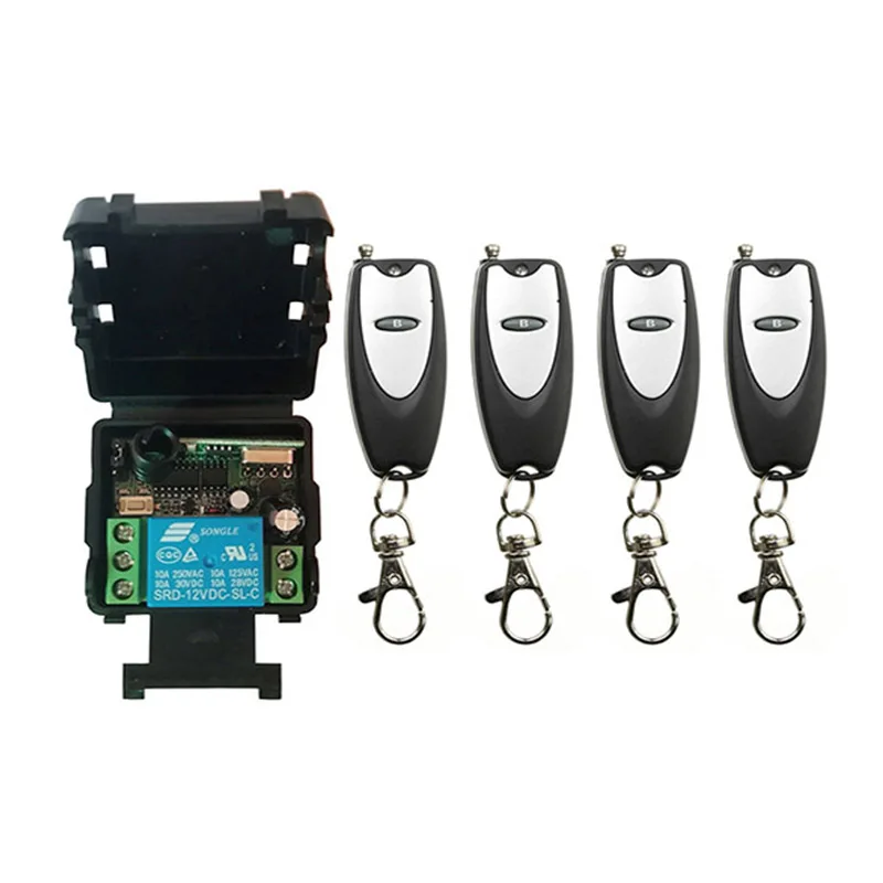 

DC12V 24V 1CH 1CH 10A 1Channel RF Wireless Remote Control Switch/Radio Controlled Switch System Receiver and Transmitter window