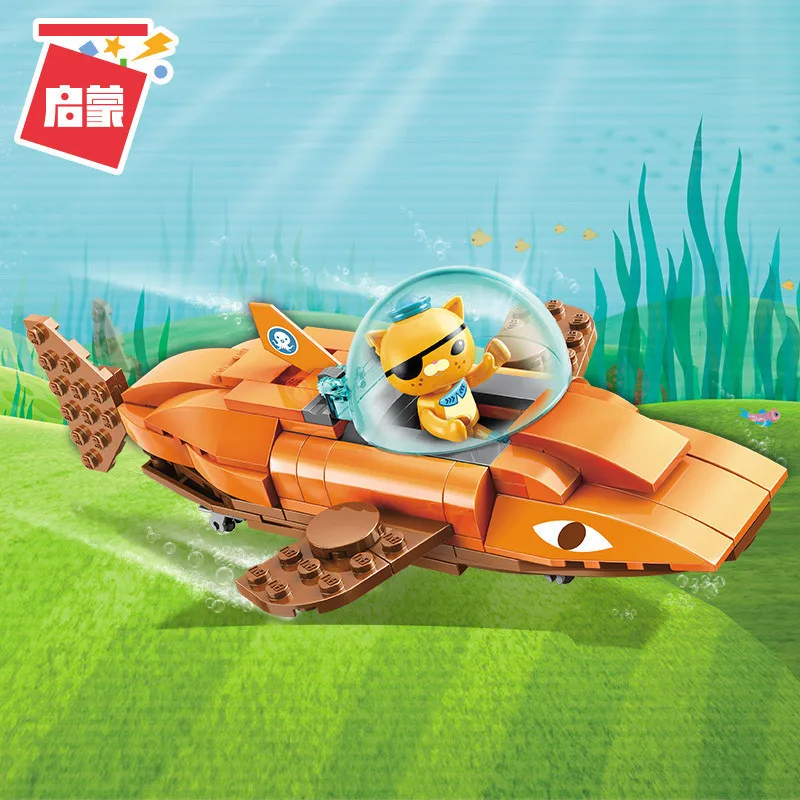 Polvo dos Desenhos Blocos de Construção do Modelo Novidades Set Criador Idéias City Octonauts Octopod Animados Define Kits Crianças Brinquedo Duplo Hot 8 Pçs - 37 High Quality Brinquedos e hobbies