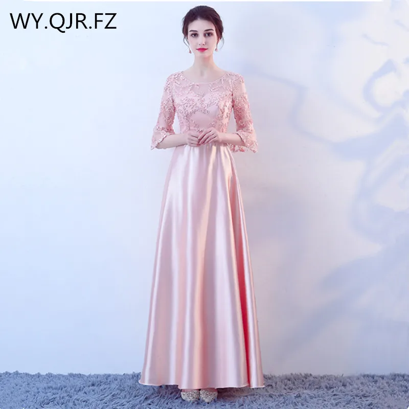 peach dress for wedding