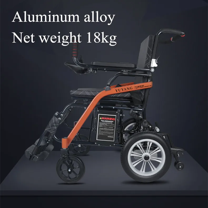 Competitive Price Lightweight font b Disabled b font Foldable Power Electric font b Wheelchair b font