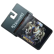 Hot 2017 World of Warcraft Wallets Cartoon Anime Purse Gift for Young Students PU Leather Dollar Bags Casual Short Wallet