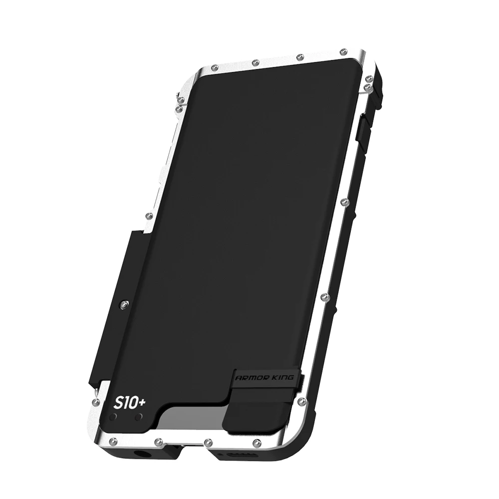 Бронированный кожаный чехол книжка с подставкой для Samsung Galaxy S10 S8 S9 Plus Note 8 9