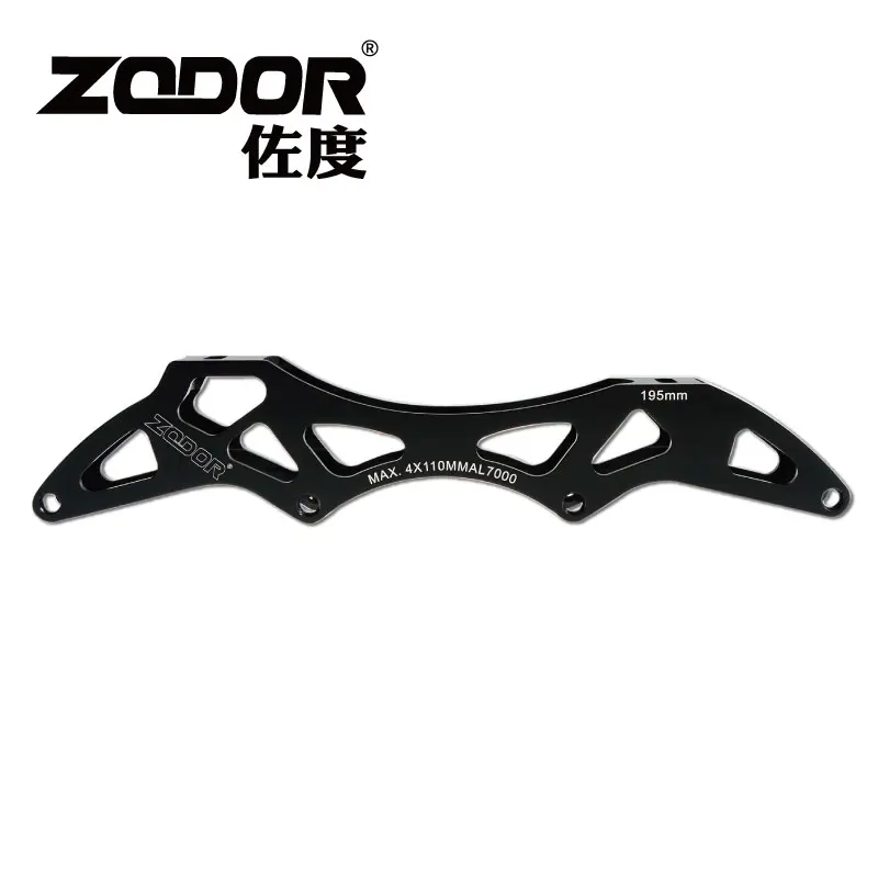 

[ Highly Recommend ] 110mm 4 Wheels Inline Speed Skates Frame for Track Race Roller Skating Base 165mm 195mm Mounting Alloy CNC