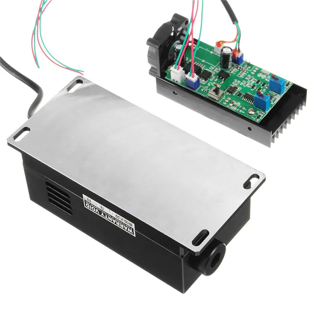 450/445nm 17W High Power Laser Head Engraving Module Adjustable Focal 17000mw Blue Laser Module DIY Wood Metal Engraving Machine