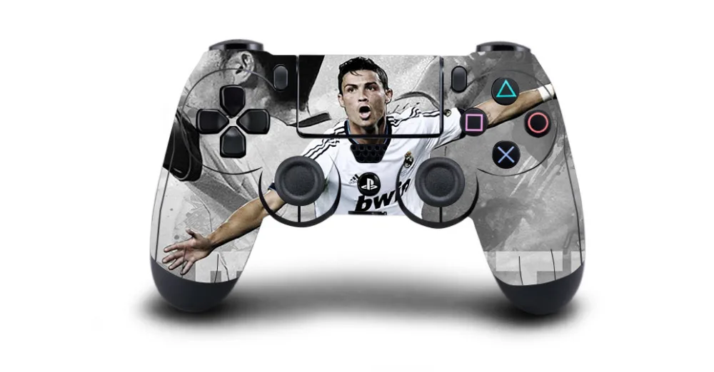 

1pc Cristiano Ronaldo PS4 Skin Sticker Decal For Sony PS4 Playstation 4 Dualshouck 4 Game PS4 Controller Sticker