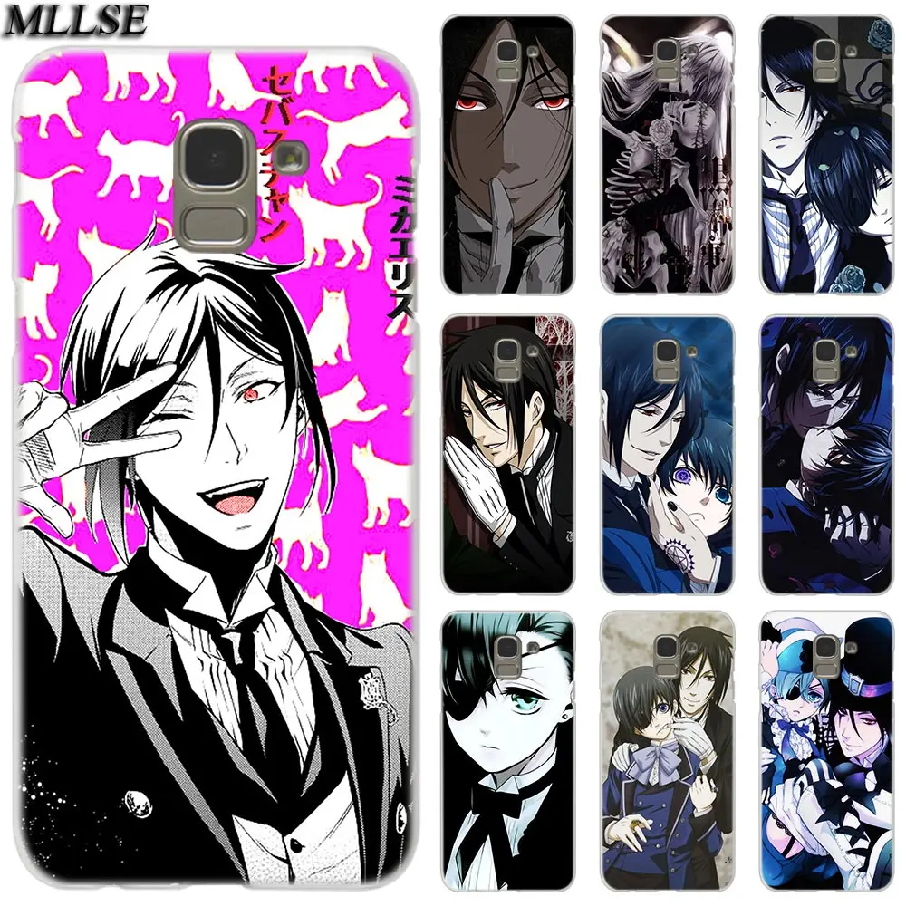 

MLLSE Anime Black Butler Ciel Phantomh Case for Samsung Galaxy J2 J4 CORE J3 J5 J7 2016 2017 EU J8 J6 2018 J4 Plus J7 Prime Hot