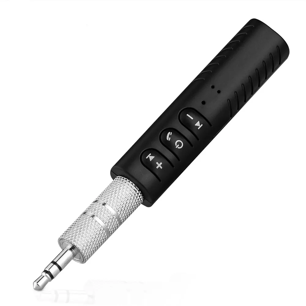 

Mini Wireless Bluetooth Car Handfree 3.5mm Streaming A2DP Wireless Auto AUX Audio Adapter With Mic For Car Stereos Phone MP3