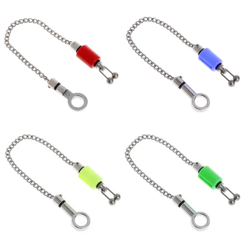 Fishing Swinger Stainless Steel Sling Chain Bite Indicator Carp Alarm Hanging Sensor Tackle Outdoor Accessories | Спорт и