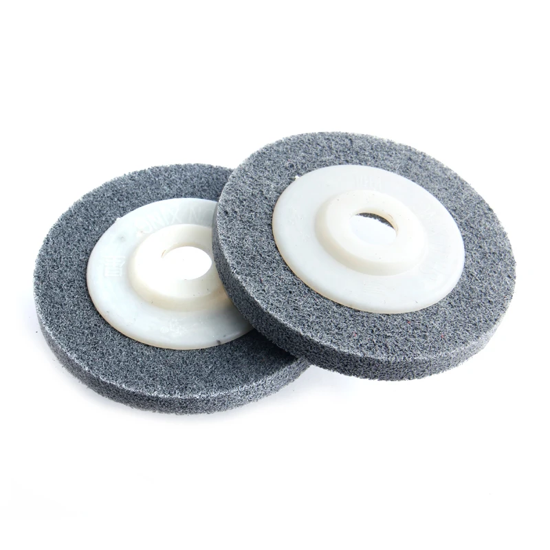 Nylon Fiber Polishing Wheel 4"/100mm Grinding Abrasive Disc 7p Metal Polishing Abrasive Tools