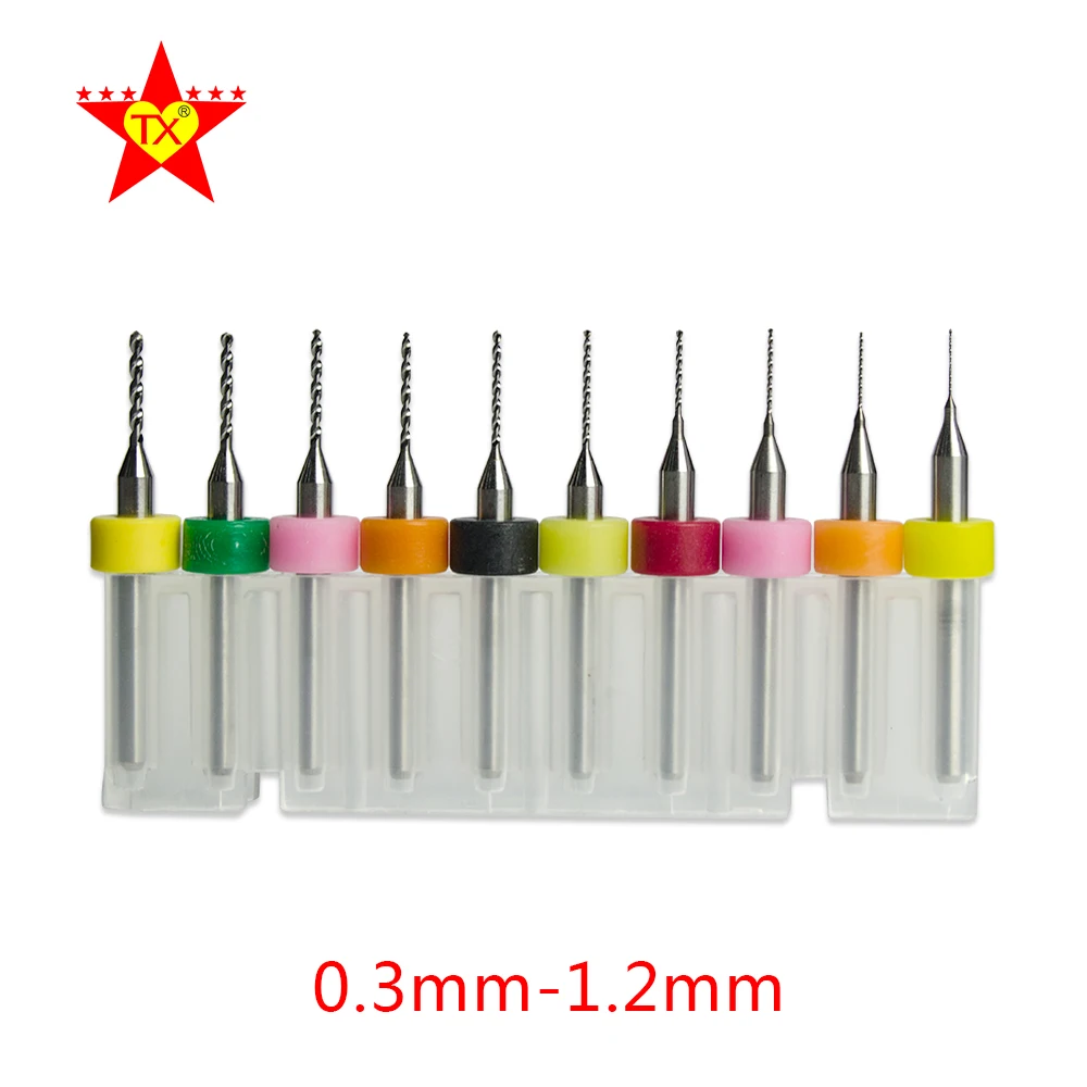 TX 10pcs Mini Tungsten Steel PCB Drill Bit For Metal 1.2mm Woodworking CNC Circuit Board Electric instuments Kit Drill tool set TX 10pcs Mini Tungsten Steel PCB Drill Bit For Metal 1.2mm Woodworking CNC Circuit Board Electric instuments Kit Drill tool set