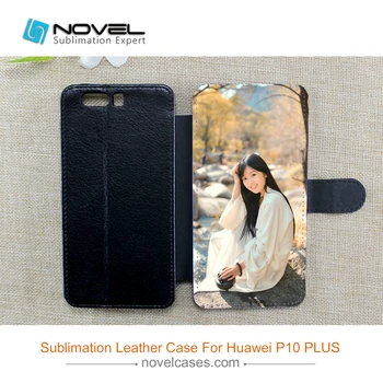 

DIY Custom Design Wallet Case Pu Leather Sublimation Case for Huawei P10 Plus