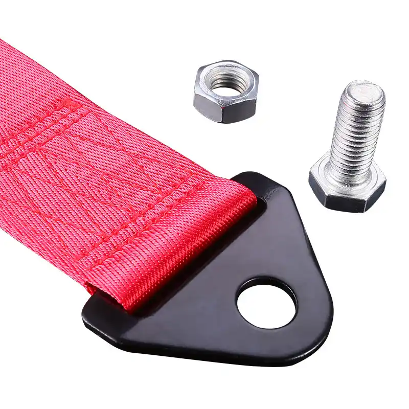 AEROBATICS Corde de remorquage Voiture de Course Universelle Sangle de remorquage Sangle de remorquage Bumper Trailer Cordes de remorquage en Nylon de Haute r/ésistance pour Voitures Ford OMP JDM tra