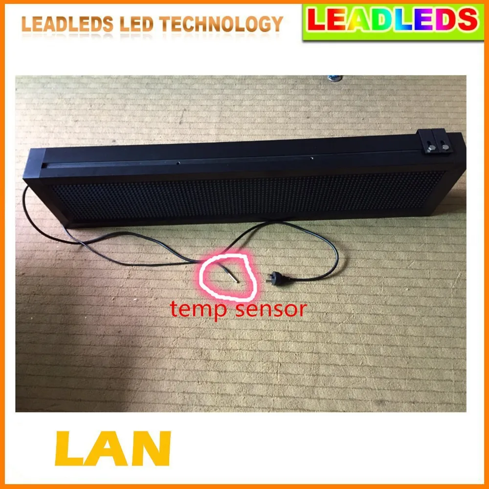 

Outdoor P10 RGB LED Sign Moving Message Display,Temperature and time display