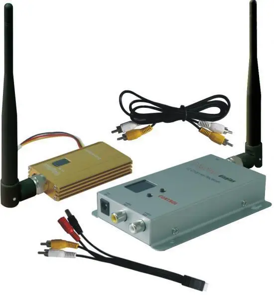 FPVOK 0.9Ghz FPV System 1500mW Video Transmitter and