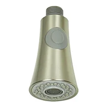 Freies Verschiffen Doppelfunktion Pull Down/Out Küche Dusche Wasserhahn Sprühkopf Ersatz Kopf Nickel Gebürstet
