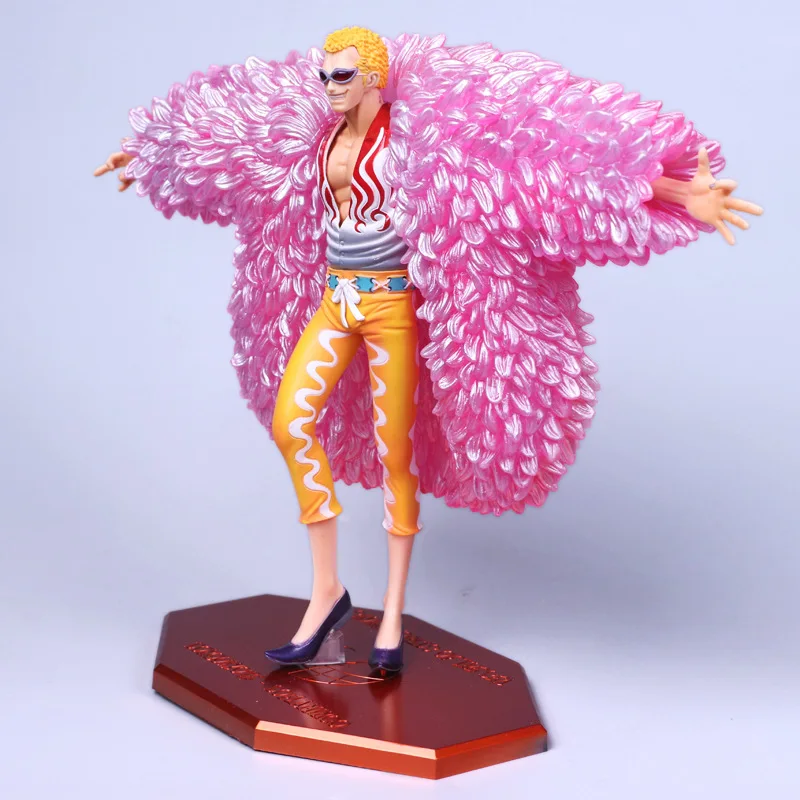 Original ONE PIECE Donquixote Doflamingo Toys Action Figures Model Classic Collection Edition Seven Would The Sea Big Size