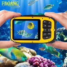 FOOANG portable video digital camera mini camera No case shell waterproof 10m action outdoor sport dv LCD Display HD