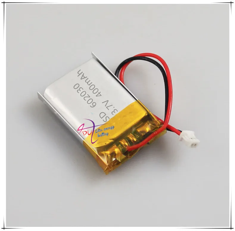 ZH1.25 3.7V 400mAh 602030 polymer lithium battery point reading pen with 1.25 audio recording plug