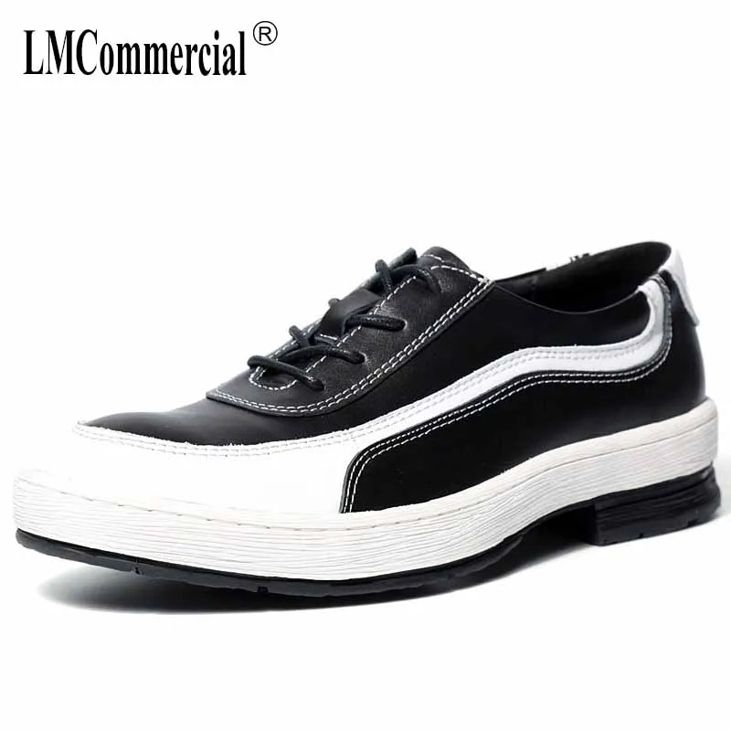 

Men's casual shoes spring autumn summer British retro men Leisure shoes all-match cowhide breathable sneaker fashion cowhide