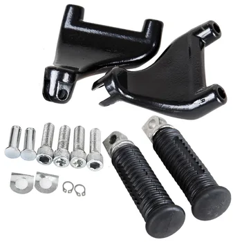 

Passenger Rear Foot Pegs Footpegs Mount for Harley 1200 XL Sportster 2004-2013