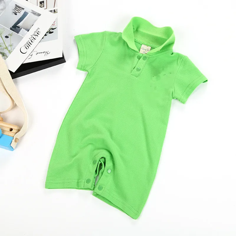 2018 الصيف بذلة الرضع زي الطفل السروال القصير القطن بولو ملابس أطفال ملابس الوليد طفلة الفتيان الأطفال roupas عموما