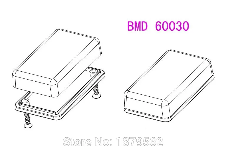 [2 colors] 61*36*15mm plastic electronic box abs diy junction box plastic instrument cases housing DIY waterproof junction