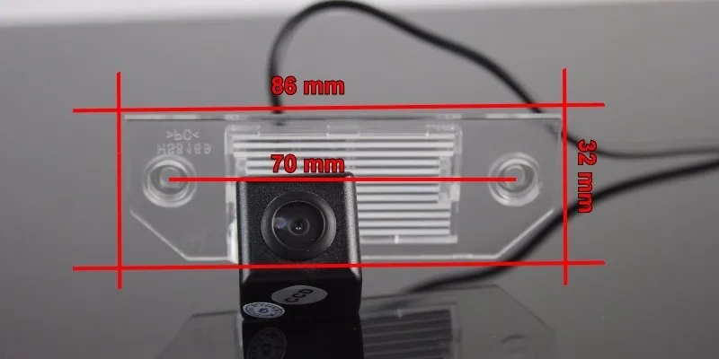 For Ford C-Max C Max 2003~2011 Trajectory Intelligent Car Tracks Parking Assistance CCD HD Night Vision Rear View Camera (3)