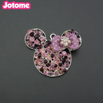 

wholesale purple mouse pendant christmas charm