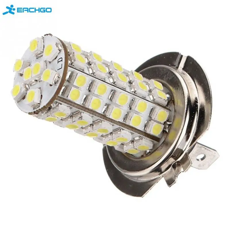 

White 12V 68 SMD Car H7 6000K LED Bulb Head Light Fog Daytime Lamp Vehicle