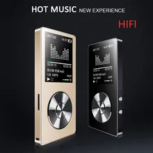 portable metal mp3 player Built-in Speakers e-book fm radio clock audio recorder flac lossless HIFI sports music video player