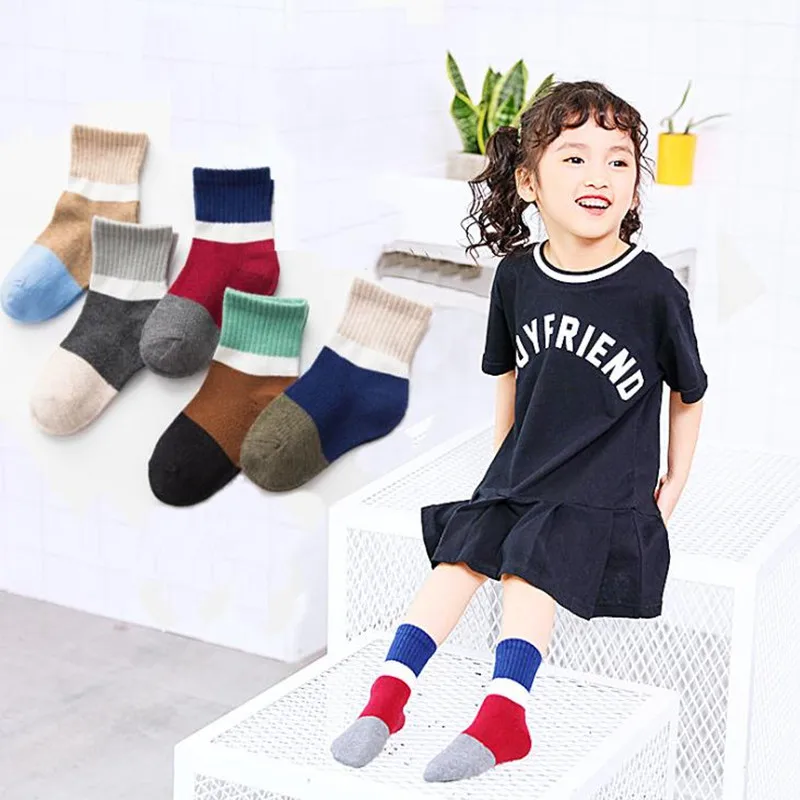 Kids Socks Boys Baby Girl Socks Cotton Antislip Socks Baby Boy Girl Stuffs Toddler Boy Socks