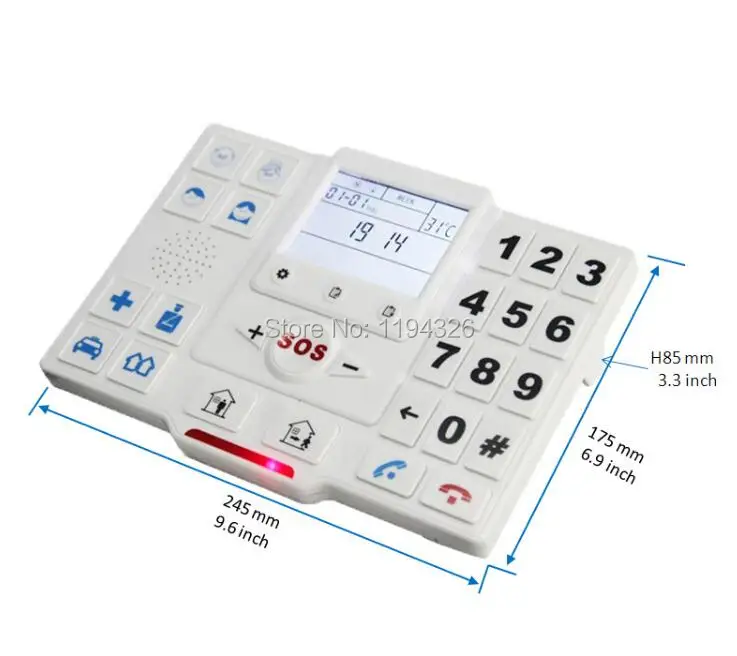 Android APP & Ios App wireless gsm telecare dialler Aged Elderly Senior care pro
