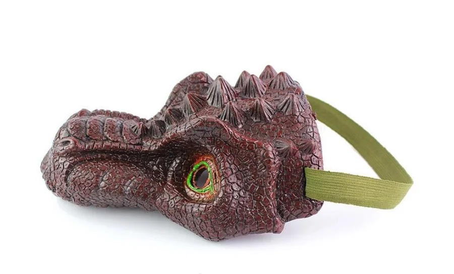 Силиконовая детская маска, Реалистичная маска динозавра для Хэллоуина, карнавальный персонаж, веселые праздничные Вечерние Маски