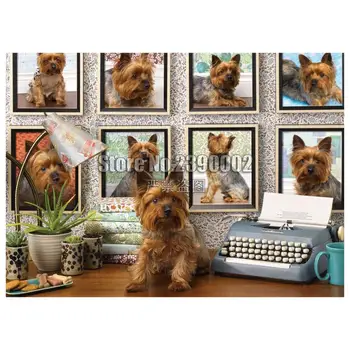 

5D Diy Diamond Painting Yorkies Are Cross Stitch Embroidery Wall Sticker Diamond Mosaic Dogs animals Christmas Crafts Rhinestone