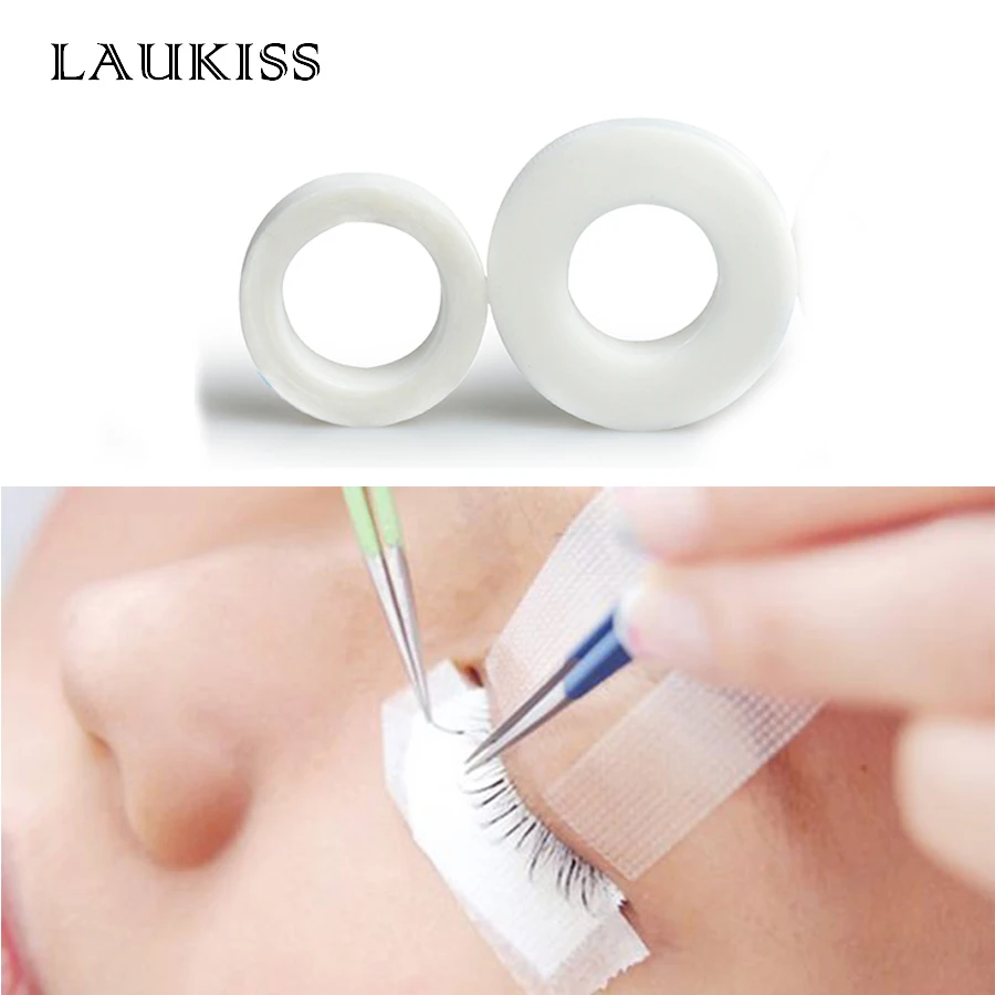 Professional 1Roll Medical Tape Eyelash Extension Lint Free Eye Pads White Paper Under Patches Tool for False Lashes Patch | Красота и