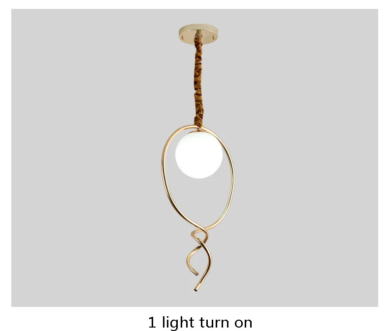 Стеклянный люстра, светильник, золотой блеск, лампа для гостиной, кухни, спальни, Современный домашний декор, светильник, светильники, Металлическая лампа E27