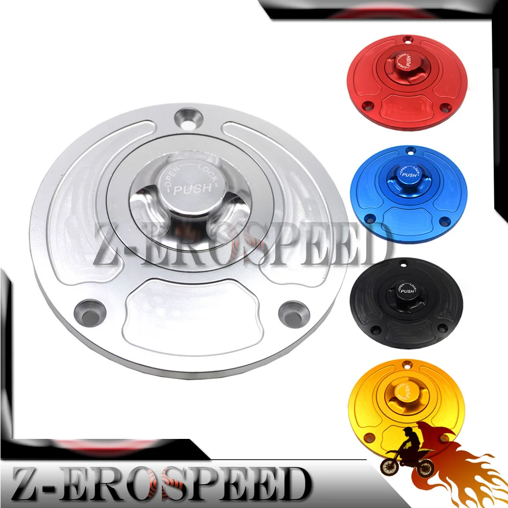 

Motorcycle CNC Aluminum Fuel Gas CAPS Tank Cap tanks Cover With Rapid Locking Fit For Honda CBR 600RR F5 929 954 900