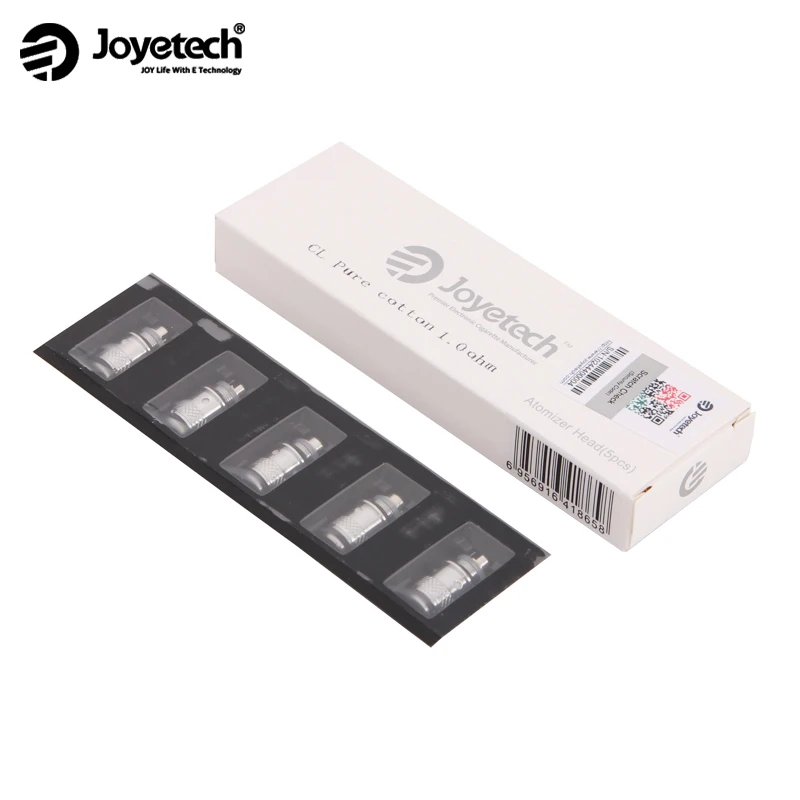 

Original Joyetech CL Pure Cotton Head 0.5ohm 1.0ohm E Cigarette Evaporator for eGo ONE V2/eGo ONE Mega V2 Atomizer