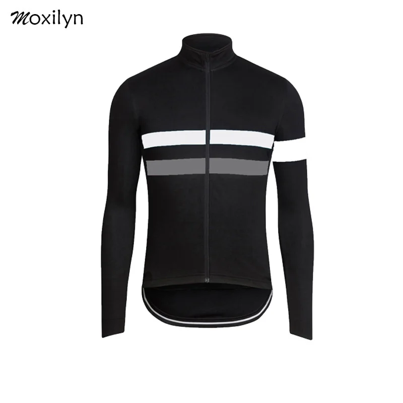 Tanie Pro Team wysokiej jakości jazda na rowerze koszulka jersey zimowa z długim rękawem i długim rękawem wyścigi jazda na rowerze odzież sportowe na świeżym powietrzu klasyczny krawat